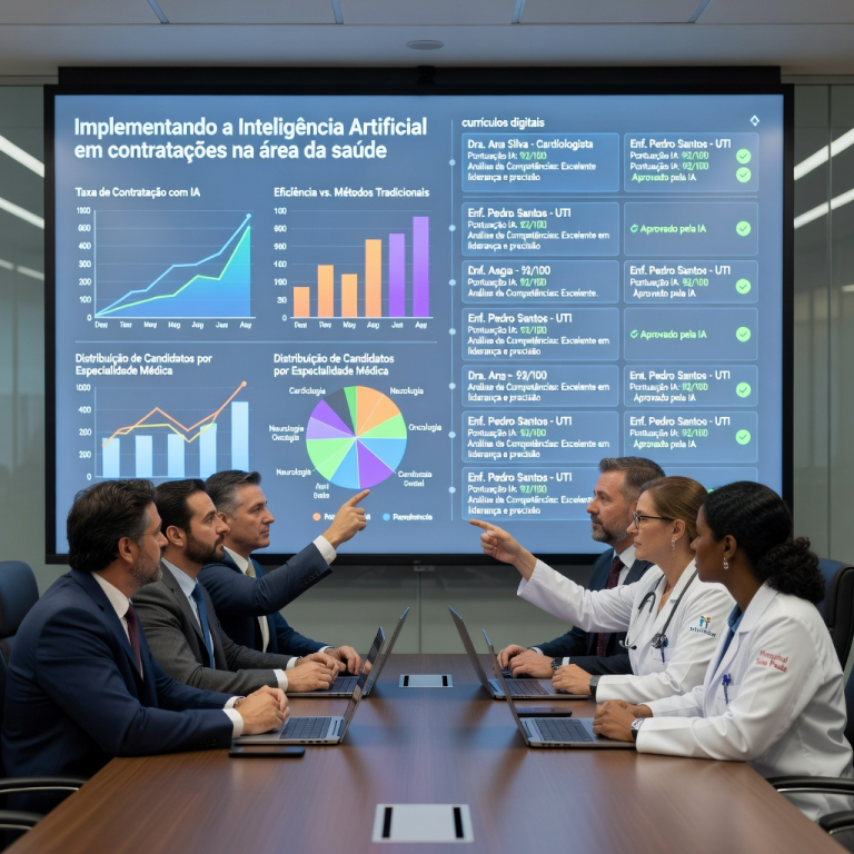 Implementando a Inteligência Artificial em Contratações na Área da Saúde